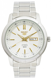 Seiko 5 Srebrny/Stal Ø38 mm SNKM85