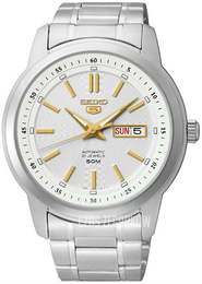 Seiko Srebrny/Stal Ø44 mm SNKM85K1