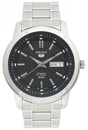 Seiko 5 Czarny/Stal Ø37 mm SNKM87