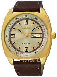 Seiko 5 Szampański/Skóra Ø43.5 mm SNKN02
