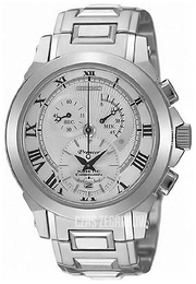 Seiko Kinetic Srebrny/Stal SNL039