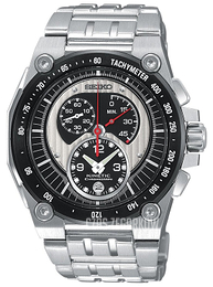 Seiko Czarny/Stal Ø44 mm SNL053