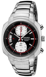 Seiko Czarny/Stal Ø39 mm SNN037