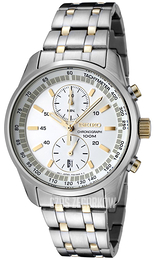 Seiko Beżowy/Stal Ø42 mm SNN155P1