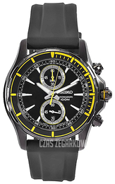 Seiko Czarny/Guma Ø43 mm SNN249