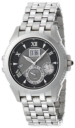 Seiko Czarny/Stal Ø41 mm SNP027