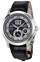 Seiko Czarny/Skóra Ø41 mm SNP049