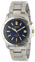 Seiko Niebieski/Stal w odcieniu złota Ø39 mm SNQ010