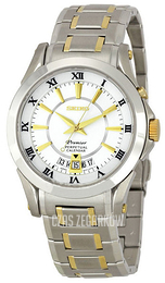 Seiko Srebrny/Stal Ø45 mm SNQ116