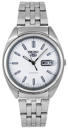 Seiko Biały/Stal Ø37 mm SNXA09