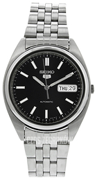 Seiko 5 Czarny/Stal Ø37 mm SNXA13