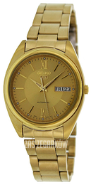 Seiko 5 Żółte złoto/Stal w odcieniu złota Ø36 mm SNXA22K