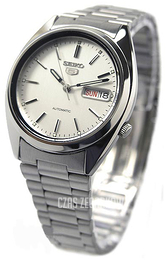Seiko Biały/Stal SNXF01K1