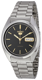 Seiko 5 Czarny/Stal Ø37 mm SNXG53