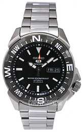 Seiko 5 Czarny/Stal Ø42 mm SNZE81J1