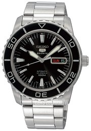 Seiko 5 Czarny/Stal Ø42 mm SNZH55K1
