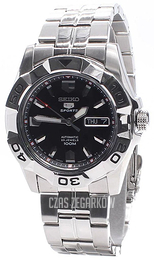 Seiko 5 Czarny/Stal Ø42 mm SNZH89J1