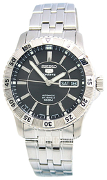 Seiko 5 Czarny/Stal Ø40 mm SNZJ23J1