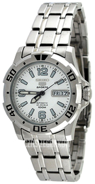 Seiko Srebrny/Stal Ø39 mm SNZJ47