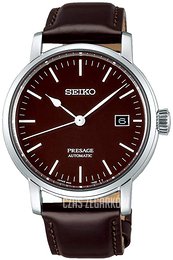 Seiko Presage Brązowy/Skóra Ø39.9 mm SPB115J1
