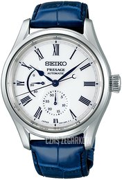 Seiko Presage Biały/Skóra Ø40.6 mm SPB171J1