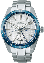 Seiko Presage Biały/Stal Ø42 mm SPB223J1