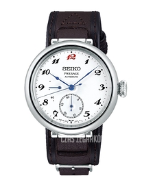 Seiko Presage Watchmaking 110th Biały/Skóra Ø38 mm SPB359J1