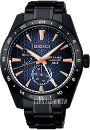 Seiko Presage Czarny/Stal Ø42 mm SPB361J1