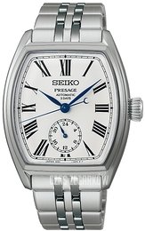 Seiko Presage Biały/Stal Ø35.9 mm SPB537J1