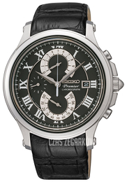 Seiko Czarny/Skóra Ø41 mm SPC067P2