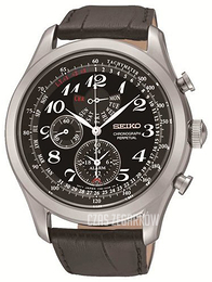 Seiko Czarny/Skóra Ø45 mm SPC133P1