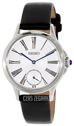 Seiko Dress Biały/Skóra Ø32 mm SRKZ57P2