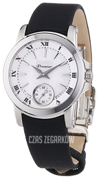 Seiko Premier Biały/Skóra Ø32 mm SRKZ63P1