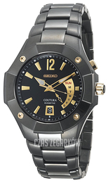 Seiko Czarny/Stal Ø42.5 mm SRN023