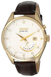 Seiko Kremowy/Skóra Ø42 mm SRN052