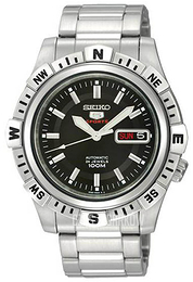 Seiko 5 Czarny/Stal Ø42 mm SRP137