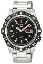 Seiko 5 Czarny/Stal Ø41 mm SRP139K1