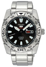Seiko 5 Czarny/Stal Ø41 mm SRP165K1