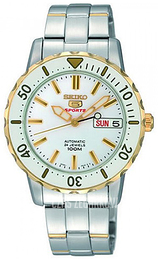 Seiko 5 Biały/Stal Ø40 mm SRP194K1