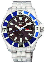 Seiko 5 Czarny/Stal Ø44 mm SRP203K1