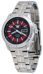 Seiko Czarny/Stal Ø43 mm SRP339