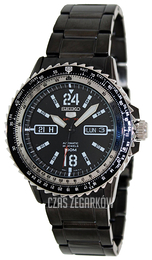 Seiko Sportura Czarny/Stal Ø45 mm SRP355