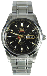 Seiko 5 Czarny/Stal Ø43 mm SRP411
