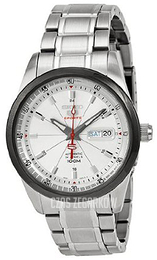 Seiko Sportura Biały/Stal Ø43 mm SRP413