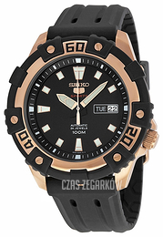Seiko Czarny/Guma Ø44 mm SRP480