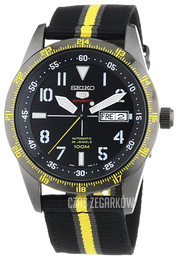 Seiko 5 Czarny/Stal Ø42 mm SRP523K1