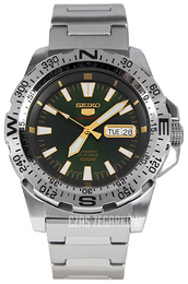 Seiko 5 Zielony/Stal Ø44 mm SRP537J1