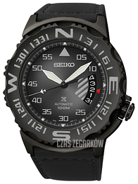 Seiko Czarny/Skóra Ø43 mm SRP579