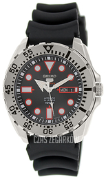 Seiko 5 Czarny/Guma Ø45 mm SRP601