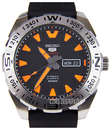Seiko 5 Czarny/Guma Ø43 mm SRP741K1